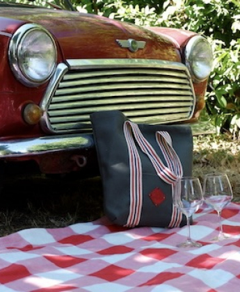 Borse sport in canvas ritorto e fasce vintage